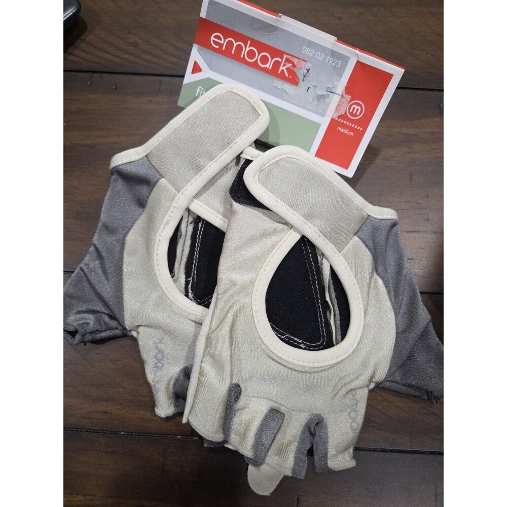 Embark MEDIUM Weight Lifting Gloves Workout Gloves for Gym Cycling Exercise HB2